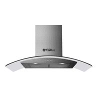 Albin Trotter - Campana Vidrio-Inox Mural Ancho: 90 Fondo: 500 Alto: 485