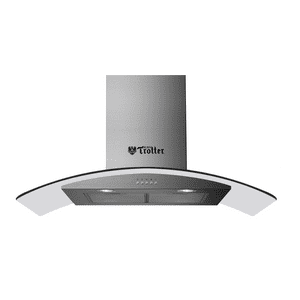 Albin Trotter - Campana Vidrio-Inox Mural Ancho: 90 Fondo: 500 Alto: 485