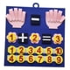 thumbnail image 5 of Tablero De Fieltro Números De Dedos Contar Juguetes Juguetes Educativos Para Niños De Más De 3 Años Azul, 5 of 5