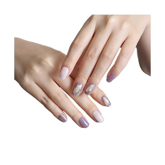 Uñas Sticker Efecto Gel Mosaic Art
