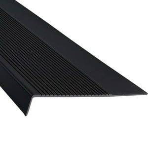 Lorenzini - Grada De Caucho Estriada Negra - 121 Cm