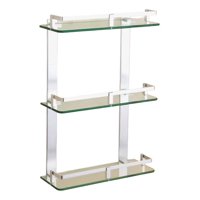 Genérico - Estante Organizador Baño 3 Niveles Vidrio Templado Jhn