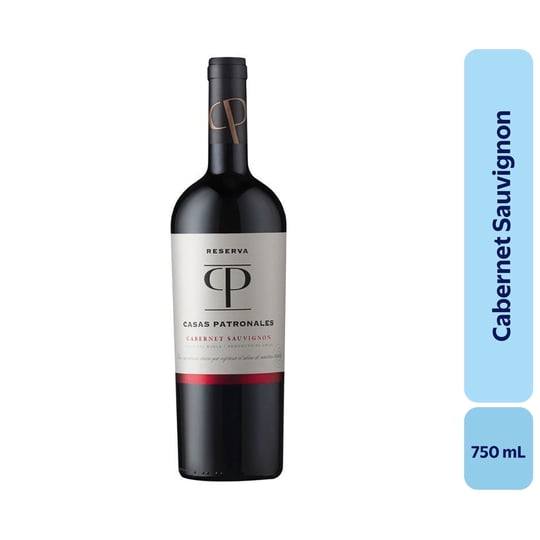 Vino Cabernet Sauvignon Botella 750 mL Casas Patronale
