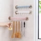 thumbnail image 2 of Organize Your Bathroom and Kitchen with 1pc Traceless 6 Linked Hook - Perfect for Small Items, Sticky and Great for Towel Storage!, 2 of 4