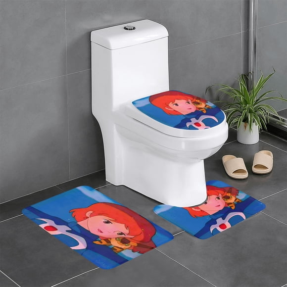 Juego de Alfombras de Baño Desmarcar Nausicaä del Valle del Viento 3 Piezas