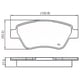 thumbnail image 2 of Pastillas Freno para auto COMLINE CBP01535, 2 of 5
