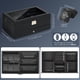 thumbnail image 3 of Caja de Relojes GLJ de 6 Ranuras y 2 Niveles con Forro de Terciopelo, 3 of 8