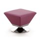thumbnail image 1 of Ottoman Manhattan Comfort Diamond giratorio 360° color morado, 1 of 6