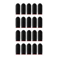 Bothyi - 20 Piezas De Fundas Para Dedos Para Juegos, Funda Transpirable Antisudor Para Juegos Móviles, Color Rojo