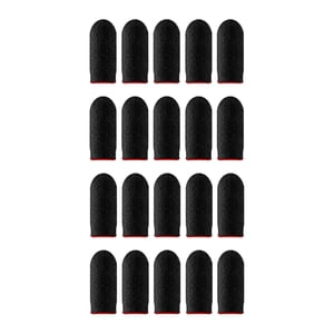 Bothyi - 20 Piezas De Fundas Para Dedos Para Juegos, Funda Transpirable Antisudor Para Juegos Móviles, Color Rojo