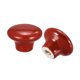 thumbnail image 4 of Uxcell 5pcs Pomos de Cerámica para Cajones Forma de Champiñón Tiradores de Puerta Rojos 38x28mm, 4 of 6