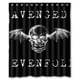 thumbnail image 1 of Cortina de ducha de la banda Avenged Sevenfold con ganchos, tamaño 60 x 72 pulgadas, 1 of 3