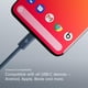 thumbnail image 4 of Cable Beats USB-C a USB-C de 240 W trenzado de 3 m, azul Nitro Navy, 4 of 6