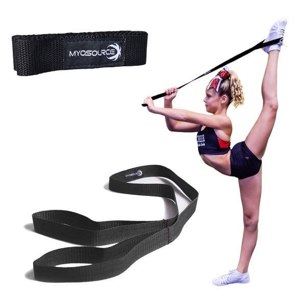Correa de estiramiento Myosource Kinetic Bands 100 cm negra