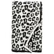 thumbnail image 3 of Manta de Leopardo Flannel 50x60in Negra, 3 of 3