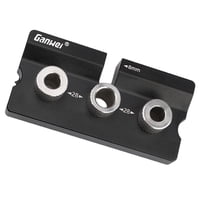 Bothyi - Herramienta De Kit De Perforación De Acero Inoxidable Con Localizador De Perforación De Plantilla De Espiga Ajustable