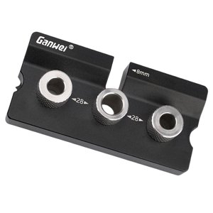 Bothyi - Herramienta De Kit De Perforación De Acero Inoxidable Con Localizador De Perforación De Plantilla De Espiga Ajustable