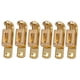 thumbnail image 3 of Sillines De Puente Individual Individuales De 6 Piezas Para Guitarra Eléctrica De 6 Cuerdas Dorado, 3 of 3