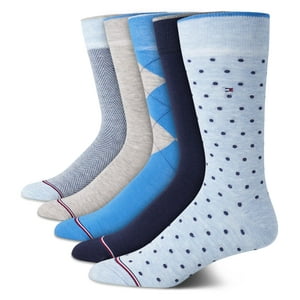 Calcetines De Vestir Tommy Hilfiger, 5 Unidades, Ligeros Para Hombre, Color Azul