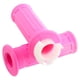thumbnail image 1 of Puños de manillar duraderos antideslizantes, 2 piezas, izquierda y derecha, para Yamaha PW50, color rosa, 1 of 3
