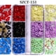 thumbnail image 1 of Cherry Blossom 3D Flower Nail Charms with Gold and Silver Pearl Beads - DIY Nail Art Design Supplies for Women and Girls, 1 of 3