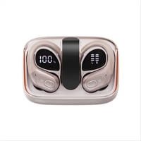 Auriculares Inalámbricos Aaronmei Bluetooth 5.4 Rosa Dorado