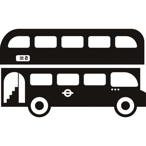 Rienda Libre Graphics - Decomural London Bus British Transport Ws-18965