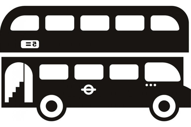 Rienda Libre Graphics - Decomural London Bus British Transport Ws-18965