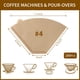 thumbnail image 2 of Filtros de café PADELE #4 Cone 8-12 Cup 200 sin blanquear, naturales, 2 of 6