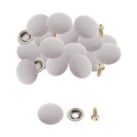 Magideal - 50 Paquetes De Botones De Reparación De Techo De Coche, Hebilla De Reparación De Techo, Remaches A Presión De Techo Automático Para Coches , Gris