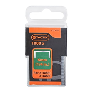 Tactix - Grapa Gruesa Trabajo Normal 1000 Piezas 11 3 X 6 Mm