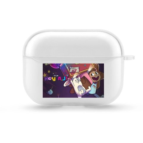 Funda Para Airpods Pro Desmarcar Hey Aj Transparente