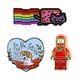 thumbnail image 1 of 3 Creative Soft Enamel Pin Lapel Bag - Anime Metal Badge For Friends - Perfect Gift!, 1 of 4
