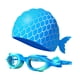 thumbnail image 1 of Gafas de natación para niños, gafas de natación con visión clara, antivaho, ajustables, para en el mar, para niños de 3 a 12 años, regalo Azul, 1 of 5