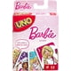thumbnail image 1 of UNO Barbie Card Game, a juego de personajes de Barbie, para 2 a 10 jugadores de 7 años o m, 1 of 2