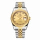 thumbnail image 1 of [START] Reloj para Hombre Reloj Mecánico Automático Esfera de Circón Función de Calendario Impermeable Reloj Dorado, 1 of 12
