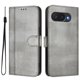 thumbnail image 1 of Funda Cartera para Google Pixel 10A Protección 360° con Ranuras para Tarjetas y Soporte Gris, 1 of 6