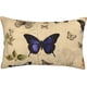 thumbnail image 1 of Funda cojín lumbar pintura flores primavera 35x50 cm rectangular cremallera oculta, 1 of 7