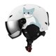 thumbnail image 4 of Casco De Snowboard Utilitario, Fácil De Transportar, Con Visera Deportiva Para Esquiadores Al Aire Libre, Talla M, Color Blanco, 4 of 5