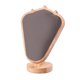 thumbnail image 5 of Expositor De Collares, Soporte Para Busto De Joyería Para Sala De Estar, Vitrina De Mesa De Gamuza Gris Oscuro, 5 of 5