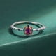 thumbnail image 1 of Stunning Colorful Zircon Ring - 925 Sterling Silver Minimalistic Jewelry for Women and Girls - Perfect Gift for Girlfriend, 1 of 4