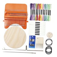 Magideal - Herramienta De Tejido De Telar Para Zurcir, Conjunto De Herramientas De Reparación De Agujeros Duraderos, Reparación Con Disco, Tejido De Zurcido Para