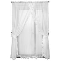 Mallorca - Set De Velos Romántico 3 Piezas Tubo