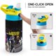 thumbnail image 4 of Lionel Messi-theme One-Touch Pop Top Water Bottle Stainless Steel Leak-Proof Sports Children's Bottle blue 12oz, 4 of 6