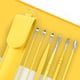 thumbnail image 1 of 6Pcs Ear Cleaner Wax Removal Tool Earpick Stick Springs Reusable Cleaning Earwax Spoon Swab Stainless Steel Ear Cure Health Kits, 1 of 3