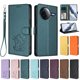 thumbnail image 3 of Funda Billetera con Espacio para Fotos para Xiaomi POCO F7 Pro, Verde Oscuro, 3 of 6