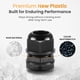 thumbnail image 3 of Prensaestopa QILIPSU 3/4" NPT impermeable IP68 de nylon, 6 piezas, 3 of 7