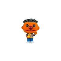Figura Funko Pop Plaza Sésamo Ernie Flocked Exclusiva Vinilo