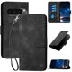 thumbnail image 1 of Funda Flip Premium Fibra de Carbono para Google Pixel 10 5G con Soporte y Cierre Negro, 1 of 6