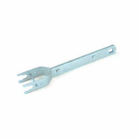 Colador eléctrico para vallas Handle Dare Products, plateado